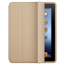 Чехол-книга SMART CASE для Apple iPad PRO 2017 (10.5") фирменный дизайн, цвет золото.