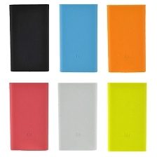 Силиконовый чехол для XIAOMI Power bank 5000, цвет салатовый.