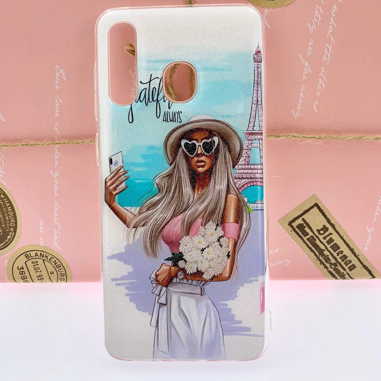 Чехол накладка для SAMSUNG Galaxy A30 (SM-A305), силикон, глянец, рисунок Be grateful ALWAYS. Чехол накладка для SAMSUNG Galaxy A30 (SM-A305), силикон, глянец, рисунок Be grateful ALWAYS.