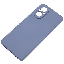 Чехол накладка NANO для Realme C67 4G, защита камеры, силикон, бархат, цвет космический серый