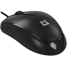 Мышь проводная DEFENDER Trace MB-989, 1000 dpi, оптическая, USB, цвет черный