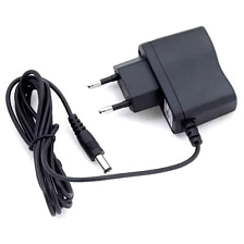 Блок питания AD-1602 5V/300mAh для игровых приставок 8-bit или 16-bit, штекер 5.5x2.5, длинна 1.5 метра, цвет черный