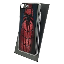 Чехол накладка для APPLE iPhone 7 Plus, iPhone 8 Plus, силикон, глянцевый, рисунок Костюм паука Чехол накладка для APPLE iPhone 7 Plus, iPhone 8 Plus, силикон, глянцевый, рисунок Костюм паука