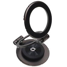 Автомобильный магнитный держатель QAYAN QH-176 с креплением под MagSafe для смартфона, на приборную панель, цвет черный