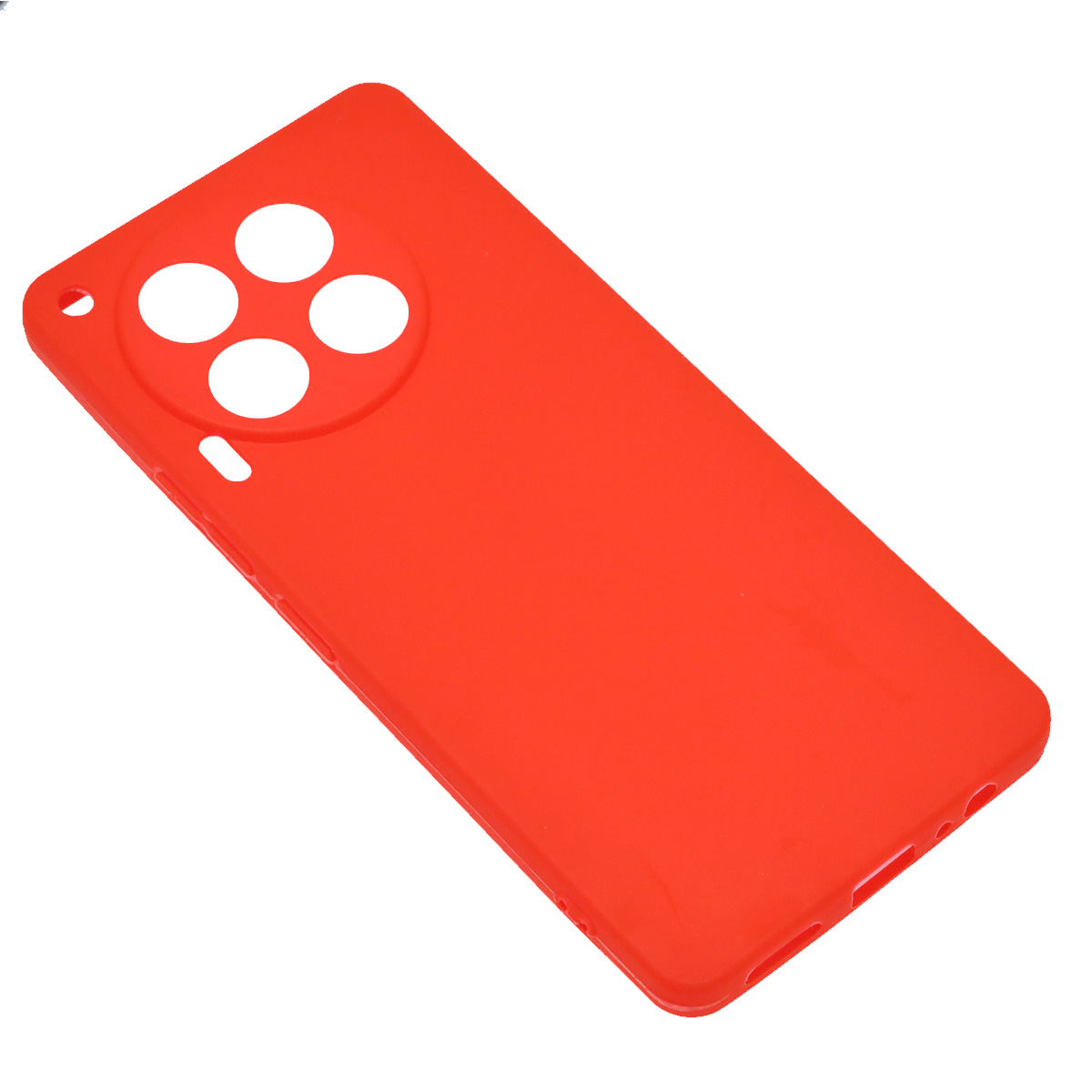 Чехол накладка SOFT TOUCH для TECNO Camon 30 4G, силикон, защита камеры, матовый, цвет красный Чехол накладка SOFT TOUCH для TECNO Camon 30 4G, силикон, защита камеры, матовый, цвет красный