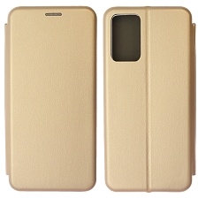 Чехол книжка STYLISH для Realme 9i, экокожа, визитница, цвет золотистый Чехол книжка STYLISH для Realme 9i, экокожа, визитница, цвет золотистый