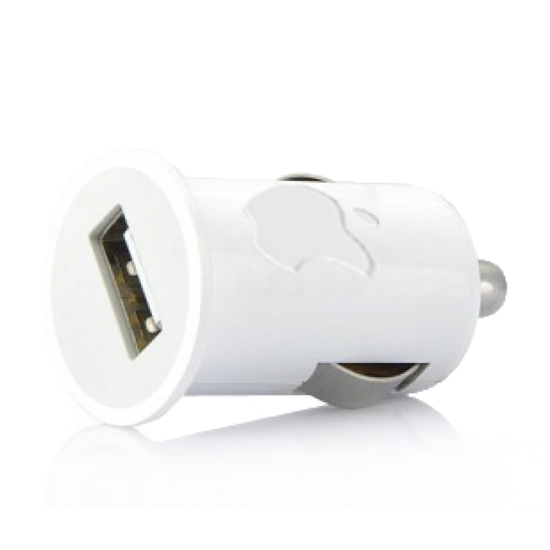 АЗУ (Автомобильный зарядное устройство) 5V-2.1А, цвет белый | УЦЕНКА 190
