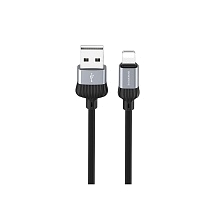 Кабель BOROFONE BX28 Dignity APPLE Lightning 8 pin, 3A, длина 1 метр, силикон, цвет серый Кабель BOROFONE BX28 Dignity APPLE Lightning 8 pin, 3A, длина 1 метр, силикон, цвет серый