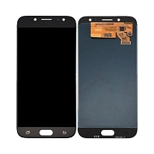 Дисплей в сборе с тачскрином для SAMSUNG Galaxy J7 2017 (J730F), AMOLED, цвет черный