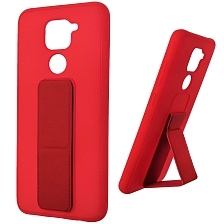 Чехол накладка L NANO для XIAOMI Redmi Note 9, силикон, держатель, цвет красный Чехол накладка L NANO для XIAOMI Redmi Note 9, силикон, держатель, цвет красный
