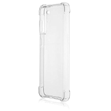 Чехол накладка для SAMSUNG Galaxy S21 (SM-G991), силикон, цвет прозрачный
