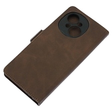 Чехол книжка NICE для TECNO Spark Go 1,  POP 9 4G, защита камеры, экокожа, визитница, цвет коричневый