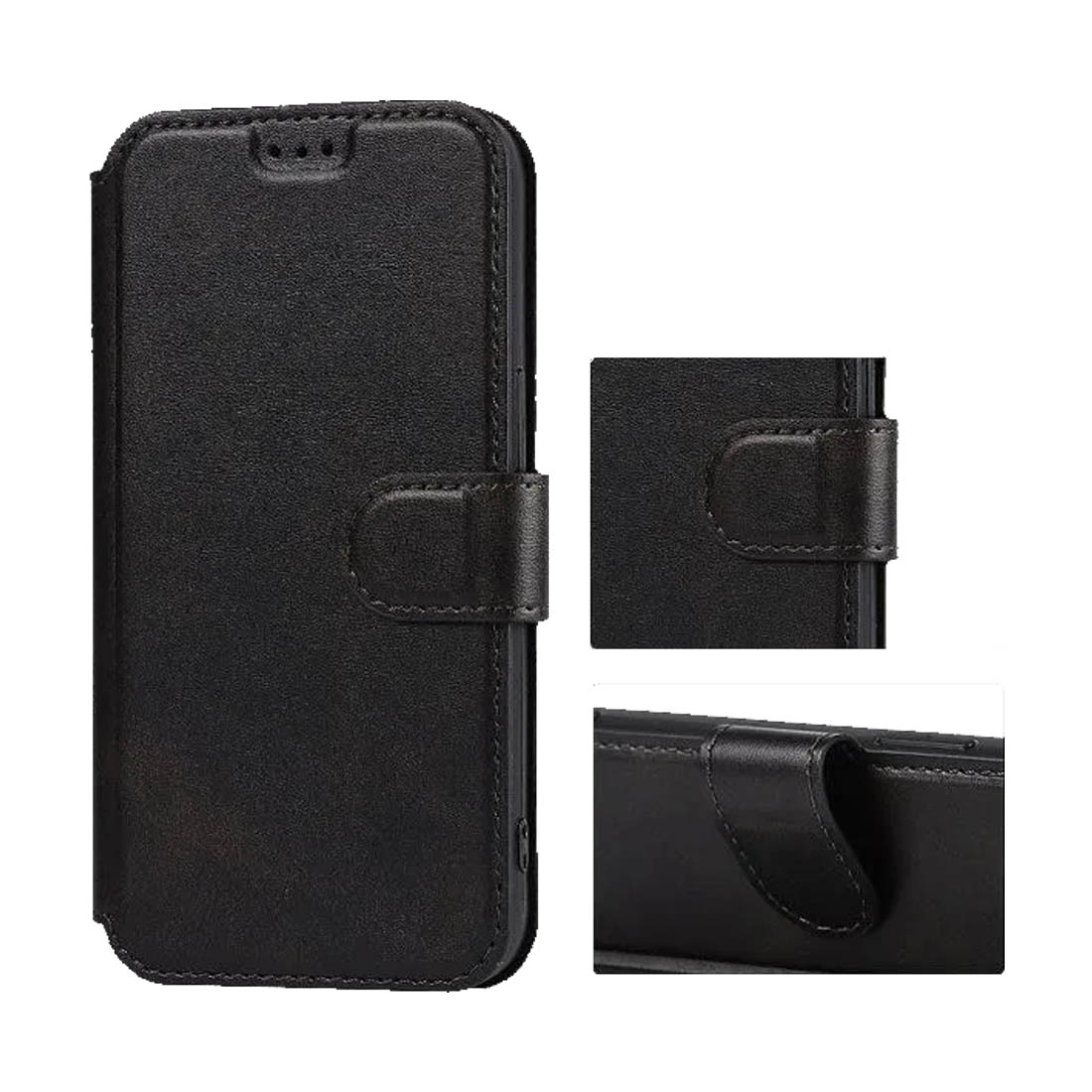 Чехол книжка для TECNO Camon 30S, Camon 30S Pro, защита камеры, экокожа, визитница, цвет черный