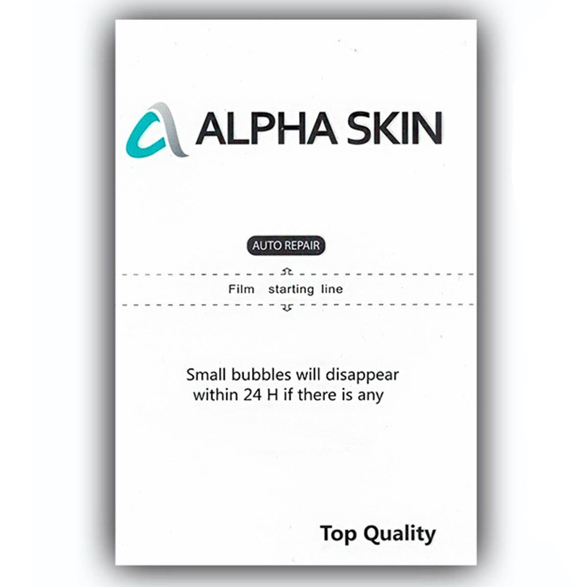 Гидрогелевая защитная пленка ALPHA SKIN для плотера, диагональ до 7"