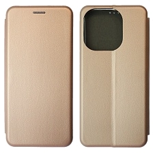 Чехол книжка STYLISH для TECNO Spark 10 Pro, экокожа, визитница, цвет золотисто розовый Чехол книжка STYLISH для TECNO Spark 10 Pro, экокожа, визитница, цвет золотисто розовый