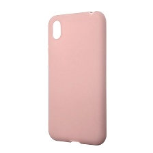 Чехол накладка GPS для HUAWEI Honor 8S, Y5 2019, силикон, матовый, цвет бледно розовый
