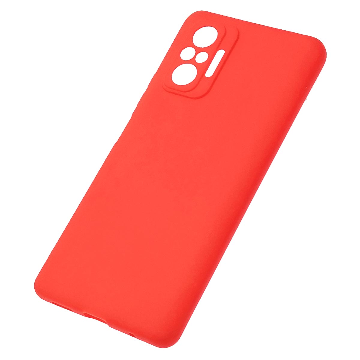 Чехол накладка SOFT TOUCH для XIAOMI Redmi Note 10 Pro, силикон, матовый, цвет красный Чехол накладка SOFT TOUCH для XIAOMI Redmi Note 10 Pro, силикон, матовый, цвет красный