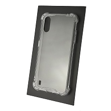 Чехол накладка Atouchbo Anti-Shock Kingkong для SAMSUNG Galaxy A01 (SM-A015), силикон, противоударный, прозрачный.