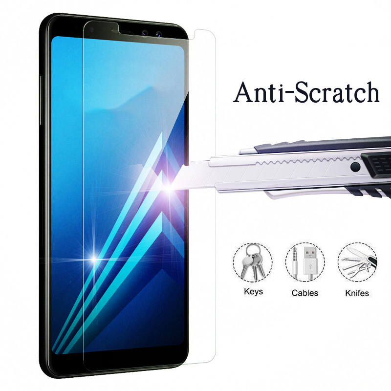 Защитное стекло "Pro Glass" для SAMSUNG Galaxy J4 Plus 2018 (SM-J415) ударопрочное / прозрачное 0.2mm.