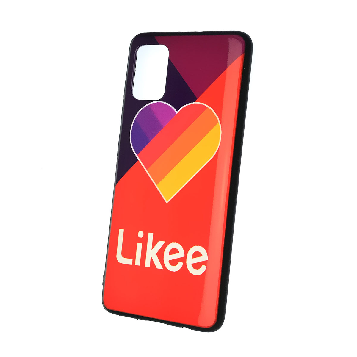 Чехол накладка для SAMSUNG Galaxy A51 (SM-A515), силикон, рисунок Likee Red. Чехол накладка для SAMSUNG Galaxy A51 (SM-A515), силикон, рисунок Likee Red.