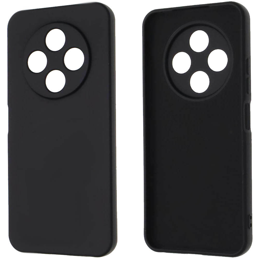 Чехол накладка NANO для TECNO Spark 30C 4G, защита камеры, силикон, бархат, цвет черный Чехол накладка NANO для TECNO Spark 30C 4G, защита камеры, силикон, бархат, цвет черный