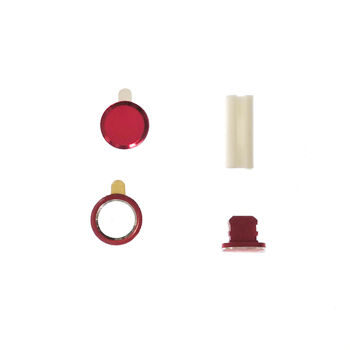 Комплект защиты 3 в 1 для APPLE iPhone 7, цвет красный