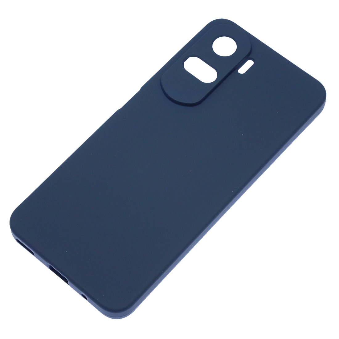 Чехол накладка Silicon Cover для Honor 90 Lite, защита камеры, силикон, бархат, цвет темно синий Чехол накладка Silicon Cover для Honor 90 Lite, защита камеры, силикон, бархат, цвет темно синий