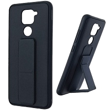 Чехол накладка L NANO для XIAOMI Redmi Note 9, силикон, держатель, цвет синий Чехол накладка L NANO для XIAOMI Redmi Note 9, силикон, держатель, цвет синий