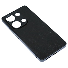 Чехол накладка для XIAOMI Redmi Note 13 Pro 4G, POCO M6 Pro 4G, защита камеры, силикон, цвет черный Чехол накладка для XIAOMI Redmi Note 13 Pro 4G, POCO M6 Pro 4G, защита камеры, силикон, цвет черный