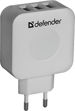 Сетевой адаптер Defender UPA-30 3 порта USB, 5V / 4A. Сетевой адаптер Defender UPA-30 3 порта USB, 5V / 4A.