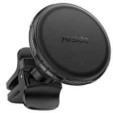 Автомобильный магнитный держатель YESIDO C234 с креплением под MagSafe, для смартфона, в решетку воздуховода, цвет черный