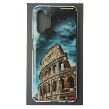 Чехол накладка для SAMSUNG Galaxy A13 4G, силикон, глянцевый, рисунок Колизей