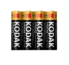Батарейка KODAK XtraLife R6 AA Shrink 4 Alkaline 1.5V