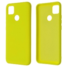 Чехол накладка Silicon Cover для XIAOMI Redmi 9C, Redmi 10A, силикон, бархат, цвет желтый Чехол накладка Silicon Cover для XIAOMI Redmi 9C, Redmi 10A, силикон, бархат, цвет желтый