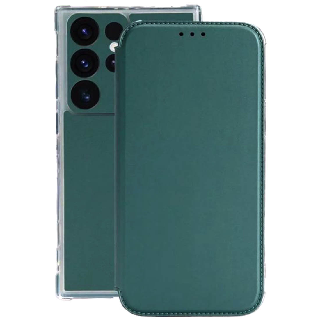Чехол накладка для SAMSUNG Galaxy S23 Ultra, защита камеры, силикон, экокожа, цвет зеленый Чехол накладка для SAMSUNG Galaxy S23 Ultra, защита камеры, силикон, экокожа, цвет зеленый