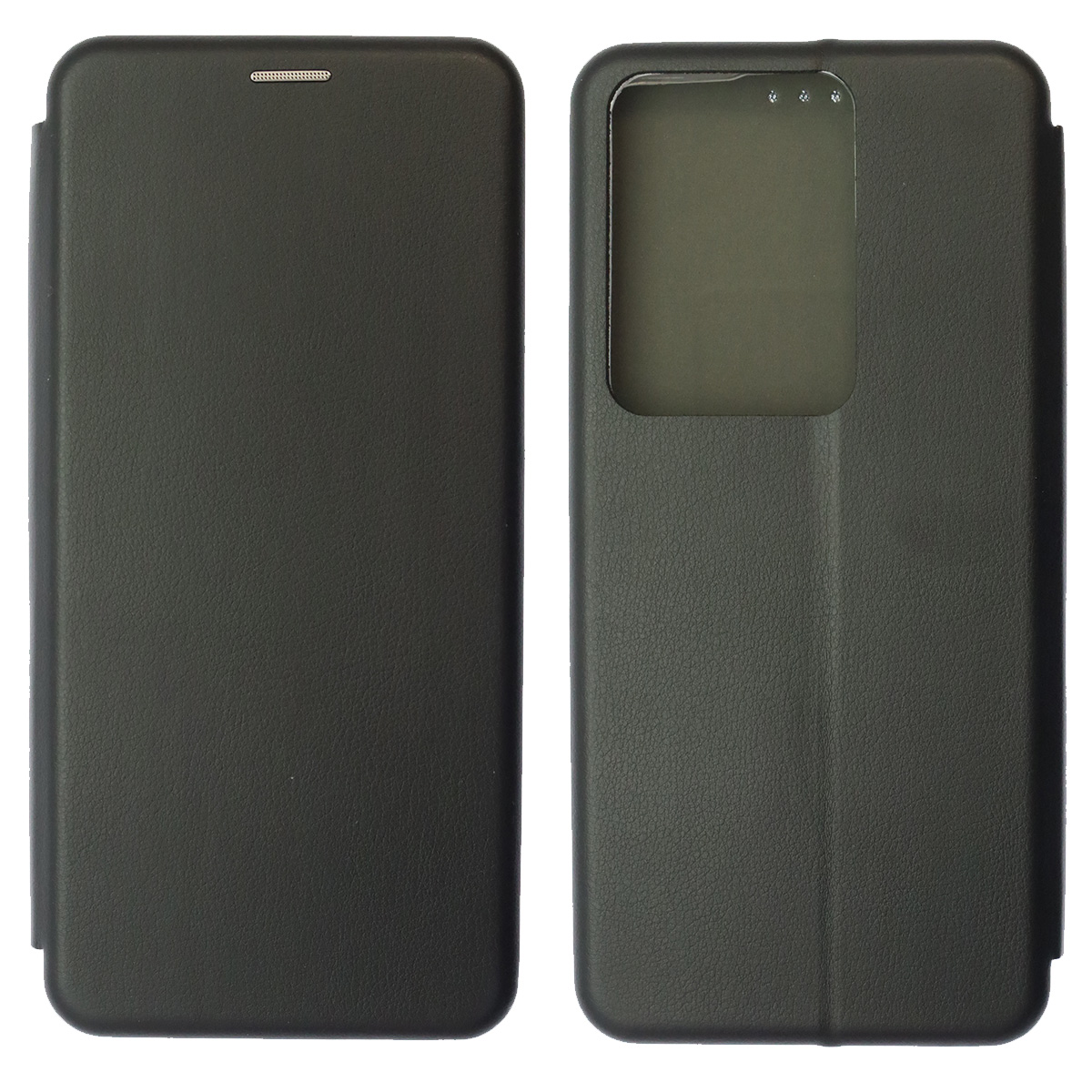 Чехол книжка STYLISH для ITEL Vision 3 Plus (P682LPN), экокожа, визитница, цвет черный