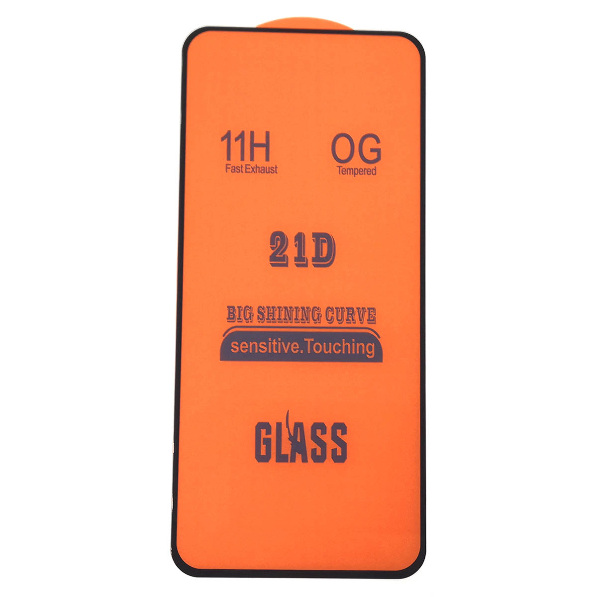 Защитное стекло 21D GLASS FULL GLUE для SAMSUNG Galaxy A13, цвет окантовки черный