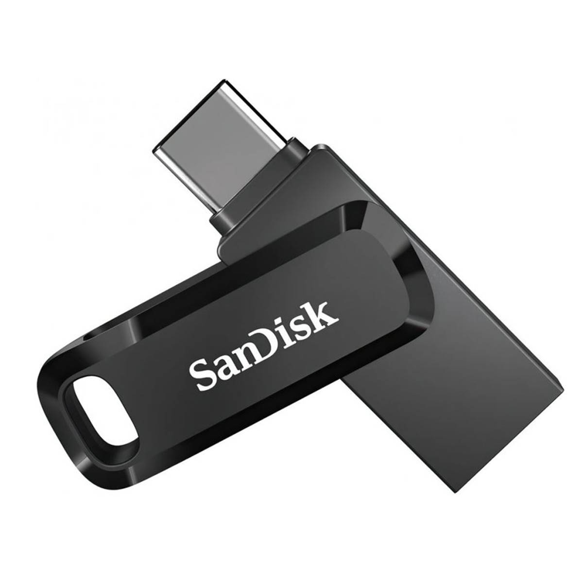 Флешка USB 3.0 32GB SanDisk Dual Drive Go USB Type-C, цвет черный