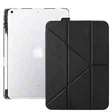 Чехол книжка для APPLE iPad 7 (10.2") 2019, iPad 8 (10.2") 2020, экокожа, цвет черный