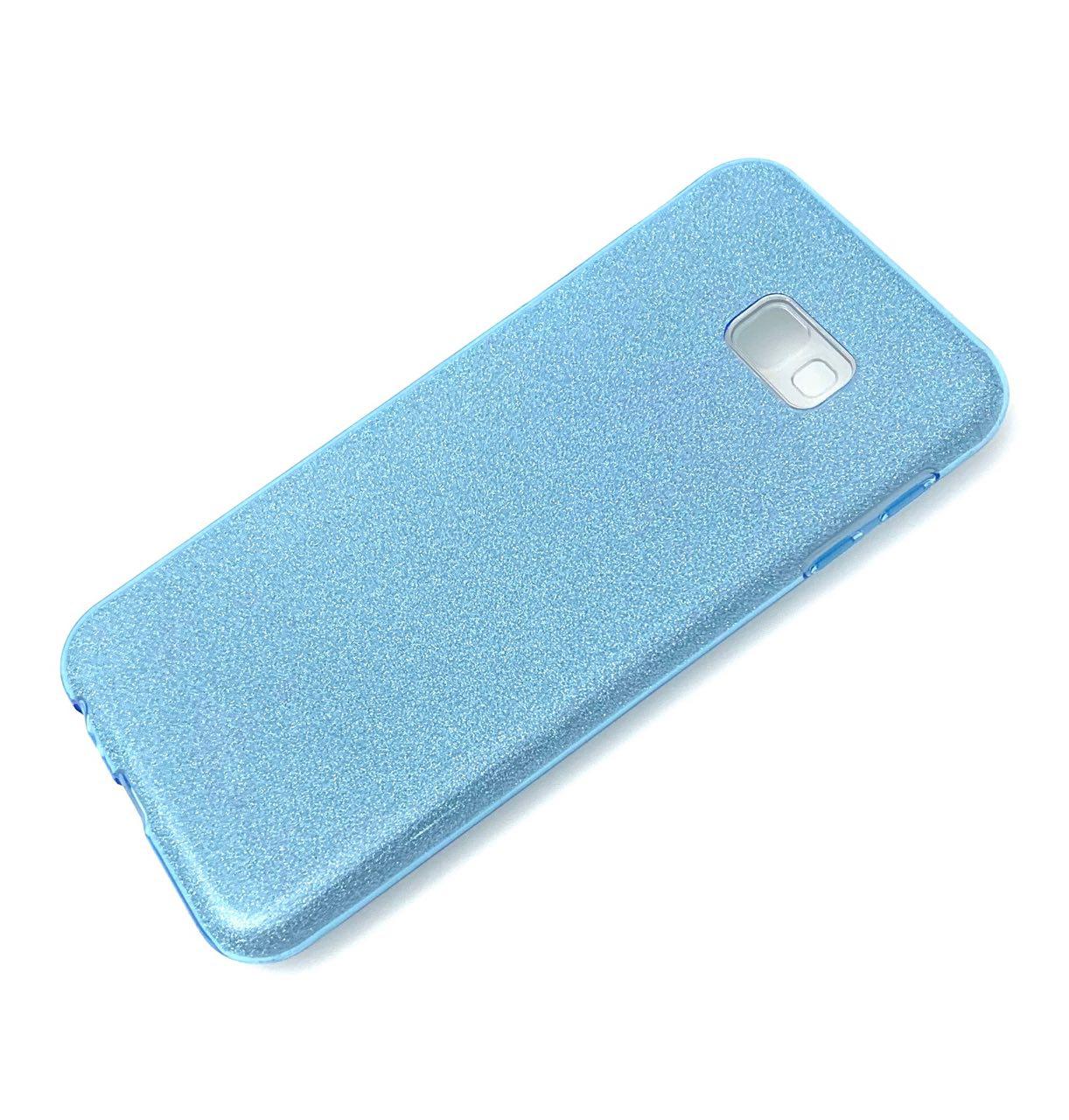 Чехол накладка Shine для SAMSUNG Galaxy J4 Plus 2018 (SM-J415), силикон, блестки, цвет голубой. Чехол накладка Shine для SAMSUNG Galaxy J4 Plus 2018 (SM-J415), силикон, блестки, цвет голубой.