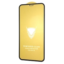 Защитное стекло KADOO для APPLE iPhone XR, iPhone 11, цвет окантовки черный