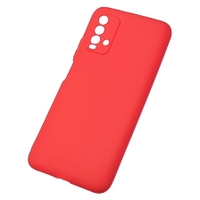 Чехол накладка SOFT TOUCH для XIAOMI Redmi 9T, силикон, матовый, цвет красный Чехол накладка SOFT TOUCH для XIAOMI Redmi 9T, силикон, матовый, цвет красный