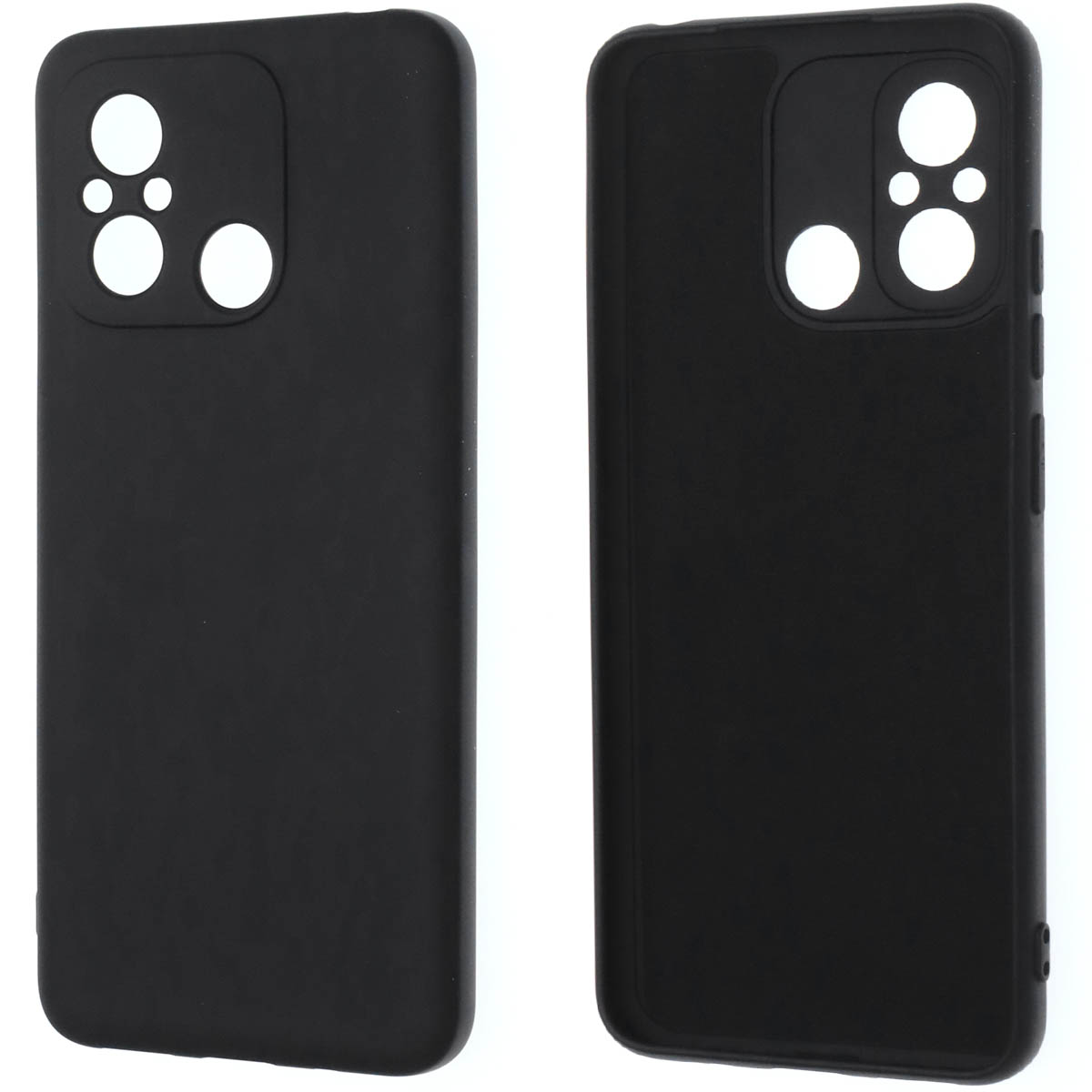 Чехол накладка NANO для XIAOMI Redmi 12C, XIAOMI POCO C55, силикон, цвет черный Чехол накладка NANO для XIAOMI Redmi 12C, XIAOMI POCO C55, силикон, цвет черный