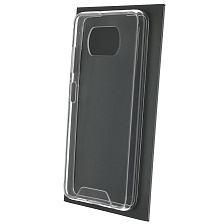 Чехол накладка SPACE для XIAOMI POCO X3, POCO X3 Pro, силикон, цвет прозрачный Чехол накладка SPACE для XIAOMI POCO X3, POCO X3 Pro, силикон, цвет прозрачный