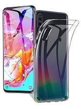 Чехол-накладка New Color для SAMSUNG Galaxy A60 2019 (SM-A605), Galaxy M40 (SM-M405), силиконовая, 1.0 mm, прозрачная. Чехол-накладка New Color для SAMSUNG Galaxy A60 2019 (SM-A605), Galaxy M40 (SM-M405), силиконовая, 1.0 mm, прозрачная.