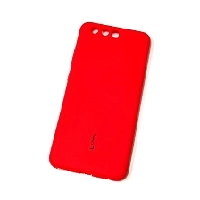 Чехол накладка Cherry для HUAWEI P10, силикон, цвет красный