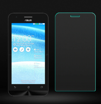 Защитное стекло для ASUS ZenFone C ZC451CG 4.5" толщина 0,26mm 2D-20.