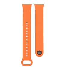 Ремешок на запястье, браслет для XIAOMI Mi Band 8, силикон, цвет оранжевый Ремешок на запястье, браслет для XIAOMI Mi Band 8, силикон, цвет оранжевый