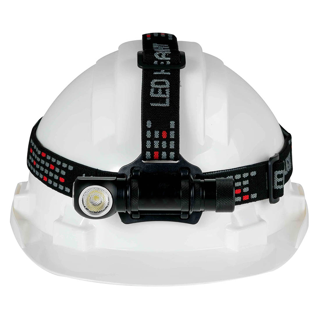 Фонарь налобный, ручной P50 LED, магнитная зарядка, цвет черный