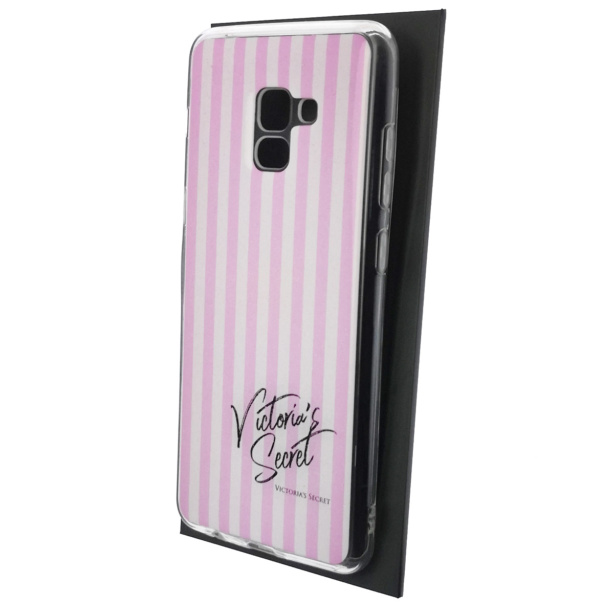 Чехол накладка для SAMSUNG Galaxy A8 Plus (SM-A730), силикон, глянцевый, блестки, рисунок Victoria Secret Чехол накладка для SAMSUNG Galaxy A8 Plus (SM-A730), силикон, глянцевый, блестки, рисунок Victoria Secret